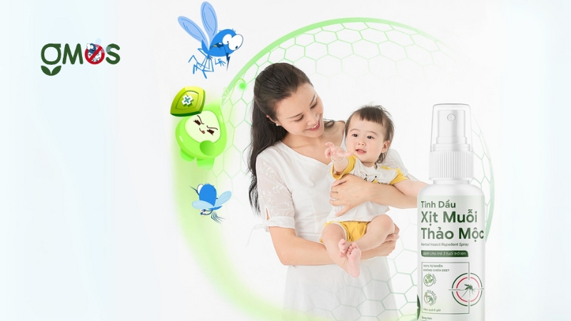 Cách sử dụng bình xịt muỗi an toàn GMOS