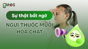 Ngửi mùi thuốc xịt muỗi có sao không ? có an toàn cho bé không
