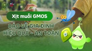 Xịt muỗi gmos bảo vệ gia đình an toàn và hiệu quả