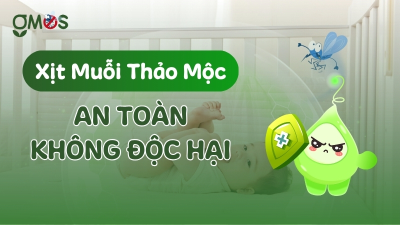 Xịt muỗi thảo mộc GMOS