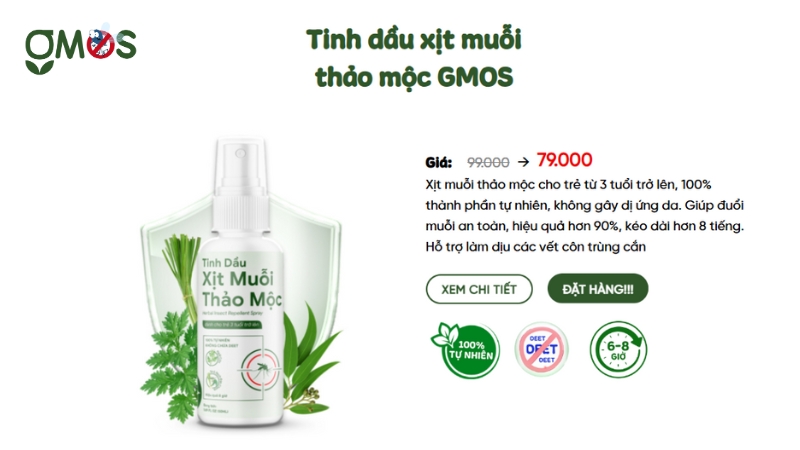 Mua xịt chống muỗi ở đâu uy tín