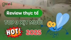 Review top xịt muỗi cho bé